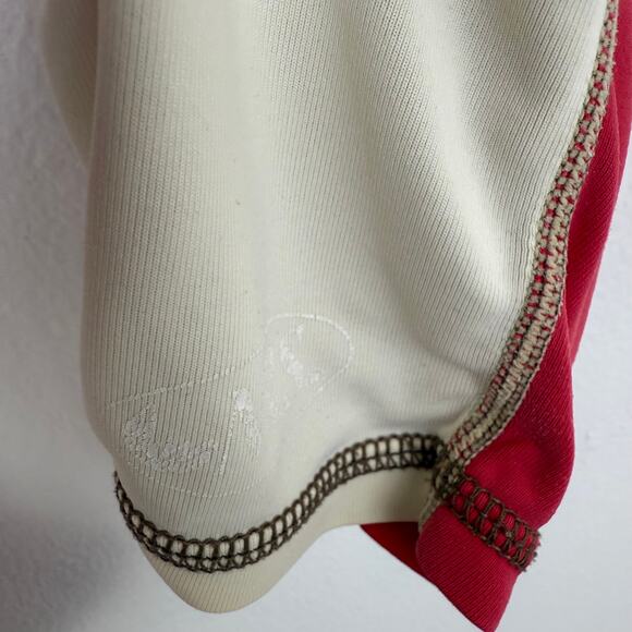 NRS Mens Rashguard Hydrosilk LS UV Protection Red/Beige Long Sleeve Shirt Medium - Picture 10 of 13